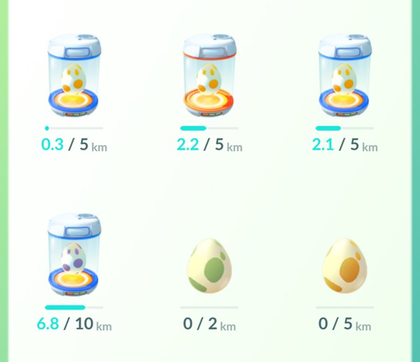 Vejce pokémon go