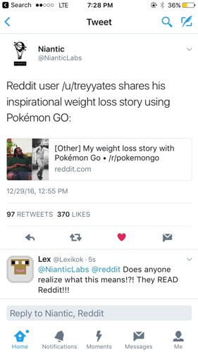 Reddit vs Niantic
