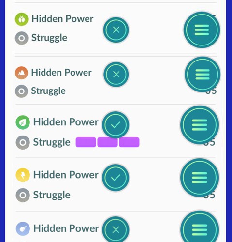 Unown útoky